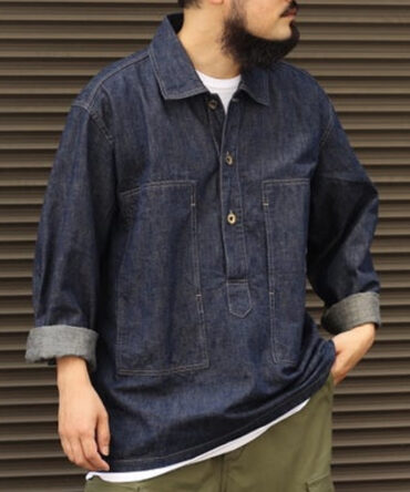US ARMY 10.5 oz Denim Pullover Shirt