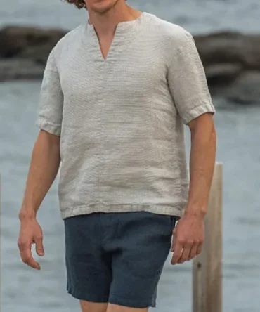 Men's Comfort Linen Short Sleeve Shirt