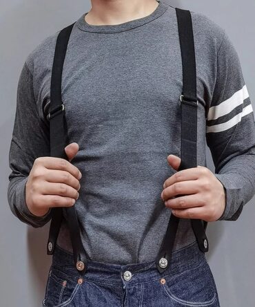 Retro Washed Distressed Cotton Long-Sleeved T-Shirt
