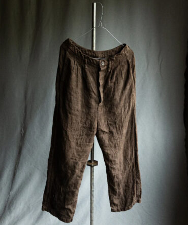 Vintage Men's Brown Linen Pants